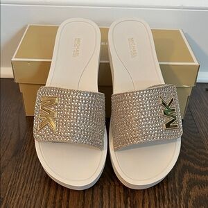 Michael Kors Platform Slides